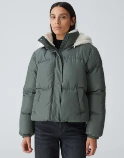 Damen OPUS Jacken / Mäntel^Steppjacke Haide Grün Online Bestellen