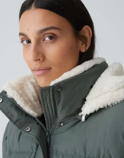 Damen OPUS Jacken / Mäntel^Steppjacke Haide Grün Online Bestellen