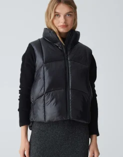 Damen OPUS Jacken / Mäntel | Blazer / Westen^Steppweste Woertel Schwarz Online Bestellen