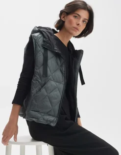 Damen OPUS Blazer / Westen^Steppweste Worlanda Grün Online Bestellen