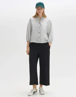 Damen OPUS Blusen^Streifenbluse Fintra Weiß Online Bestellen