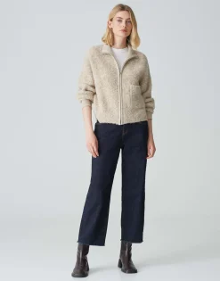 Damen OPUS Strick^Strickjacke Darila Beige Online Bestellen