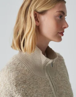 Damen OPUS Strick^Strickjacke Darila Beige Online Bestellen