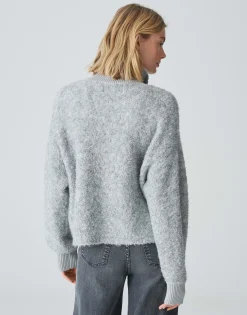 Damen OPUS Strick^Strickjacke Darila Grau Online Bestellen