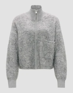 Damen OPUS Strick^Strickjacke Darila Grau Online Bestellen