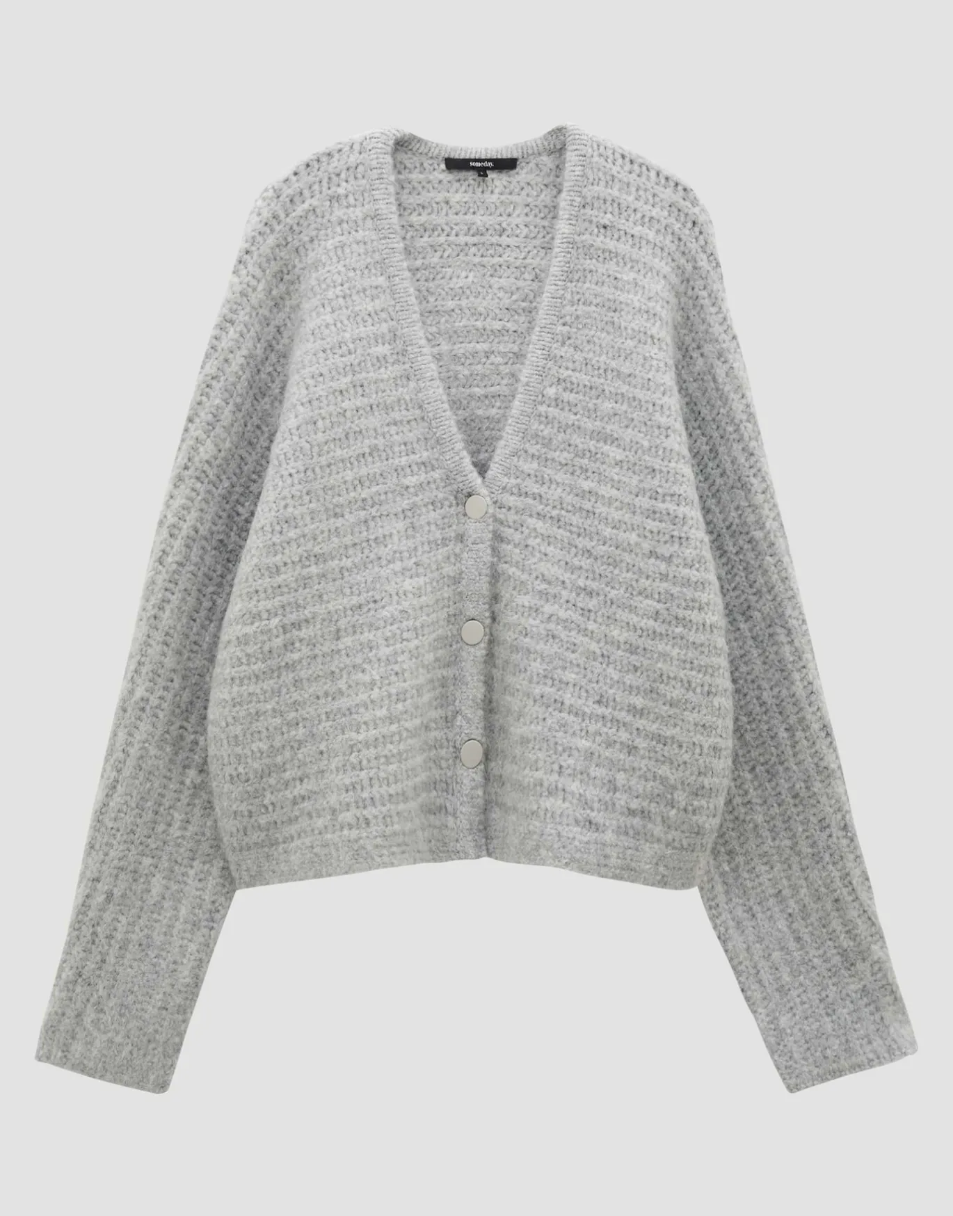 Damen OPUS Strick^Strickjacke Timaria Grau Online Bestellen