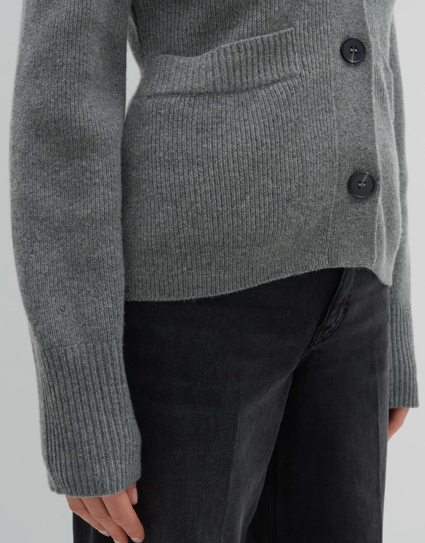 Damen OPUS Strick^Strickjacke Timila Grau Online Bestellen