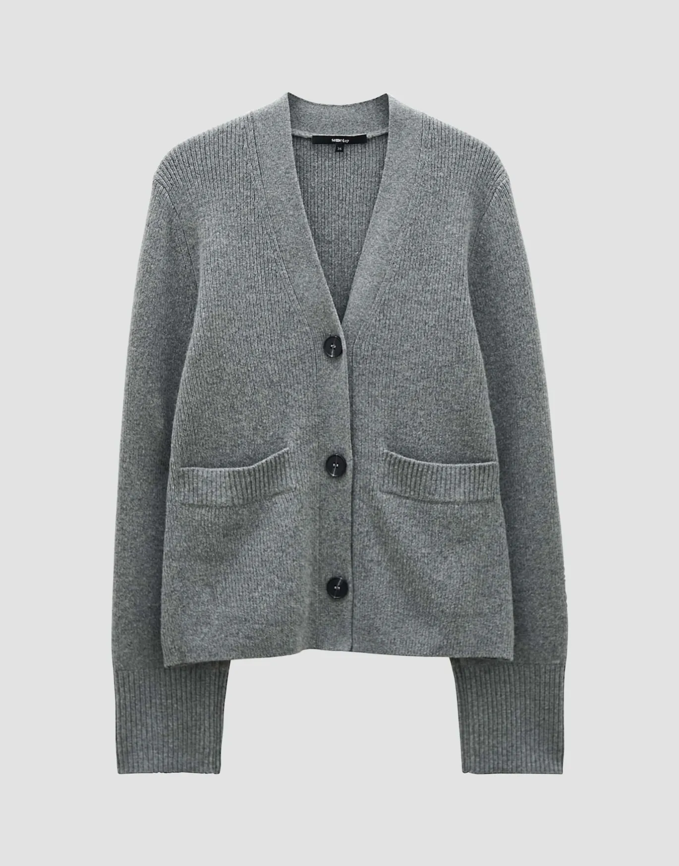 Damen OPUS Strick^Strickjacke Timila Grau Online Bestellen