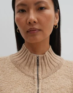 Damen OPUS Strick^Strickjacke Touclee Detail Beige Online Bestellen