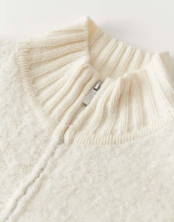 Damen OPUS Strick^Strickjacke Touclee Detail Weiß Online Bestellen