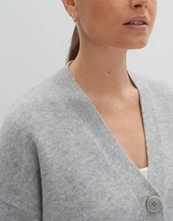 Damen OPUS Strick^Strickjacke Tunja Grau Online Bestellen