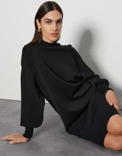 Damen OPUS Kleider^Strickkleid Quarisi Schwarz Online Bestellen