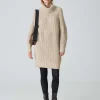 Damen OPUS Strick | Kleider^Strickkleid Wakya Beige Online Bestellen