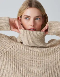 Damen OPUS Strick | Kleider^Strickkleid Wakya Beige Online Bestellen