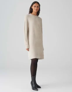 Damen OPUS Kleider^Strickkleid Waletta Beige Online Bestellen