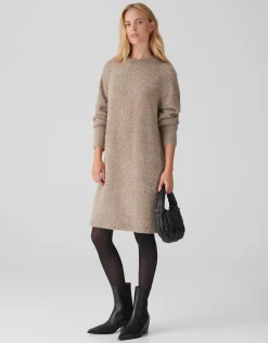 Damen OPUS Strick | Kleider^Strickkleid Waletta Braun Online Bestellen
