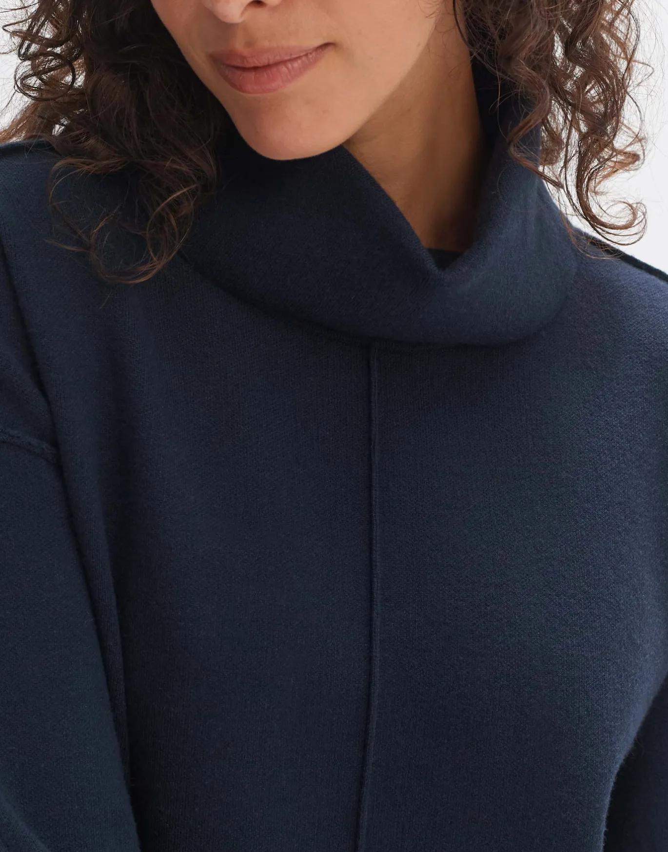 Damen OPUS Kleider^Strickkleid Wingela Blau Online Bestellen