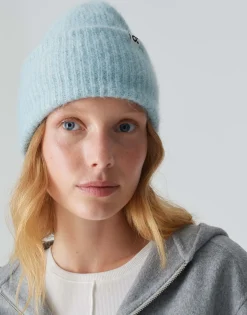 Damen OPUS Accessoires^Strickmütze Afello Cap Blau Online Bestellen