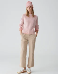 Damen OPUS Accessoires^Strickmütze Anari Mix Rosé Online Bestellen