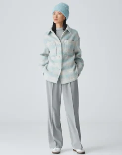 Damen OPUS Accessoires^Strickmütze Atilly Cap Blau Online Bestellen