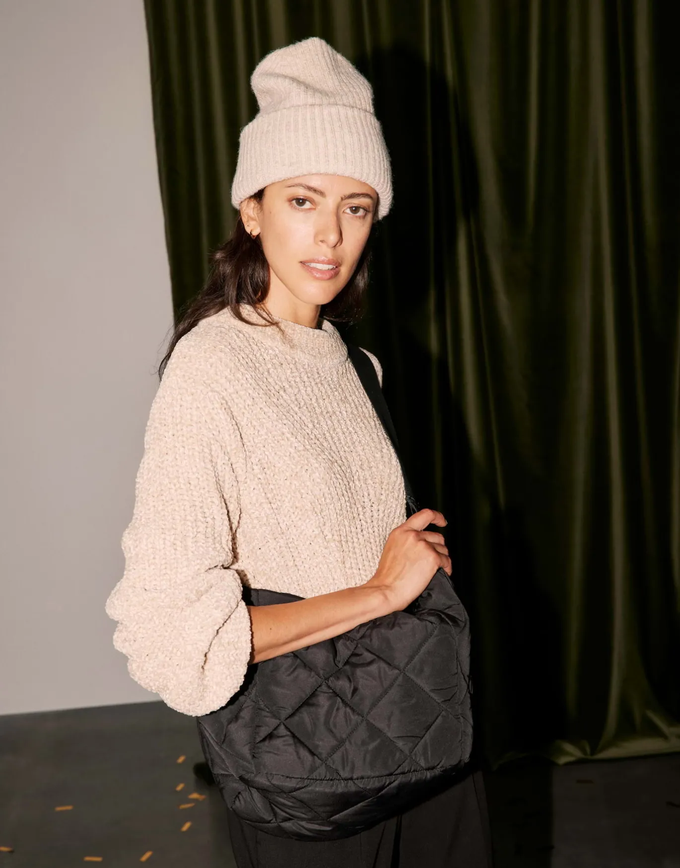 Damen OPUS Accessoires^Strickmütze Atwista Cap Beige Online Bestellen