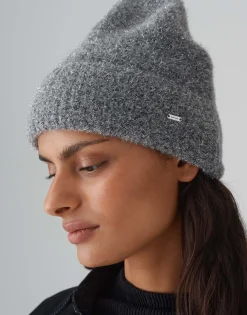 Damen OPUS Accessoires^Strickmütze Atwista Cap Grau Online Bestellen