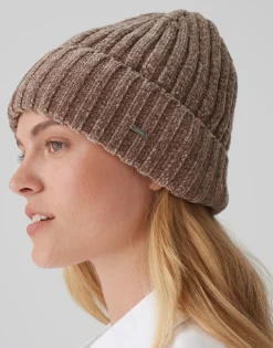 Damen OPUS Accessoires^Strickmütze Awami Rib Braun Online Bestellen