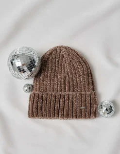 Damen OPUS Accessoires^Strickmütze Awami Rib Braun Online Bestellen