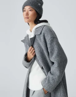 Damen OPUS Accessoires^Strickmütze Awomi Cap Grau Online Bestellen
