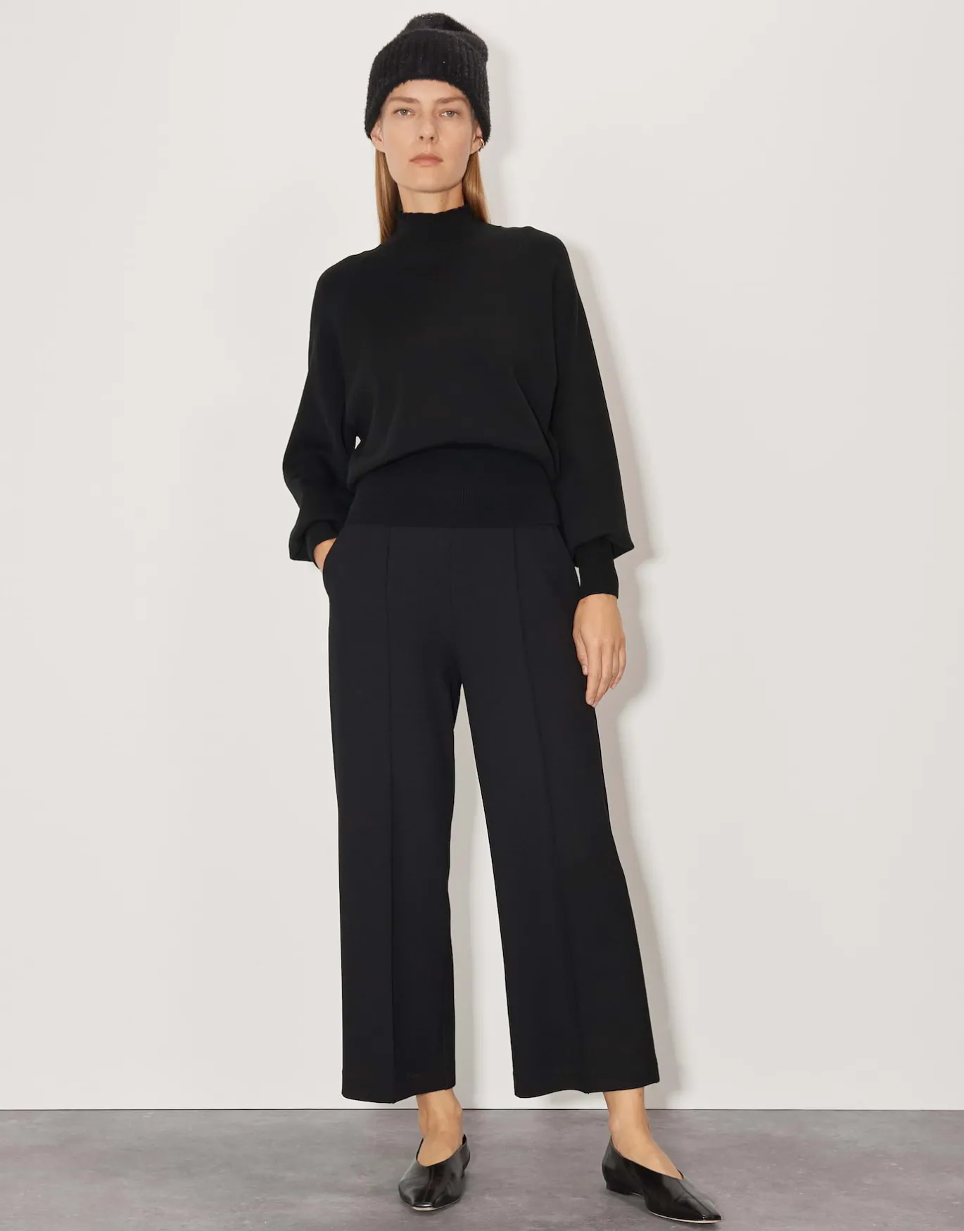 Damen OPUS Accessoires^Strickmütze Blinny Cap Schwarz Online Bestellen