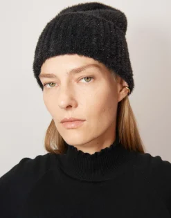 Damen OPUS Accessoires^Strickmütze Blinny Cap Schwarz Online Bestellen