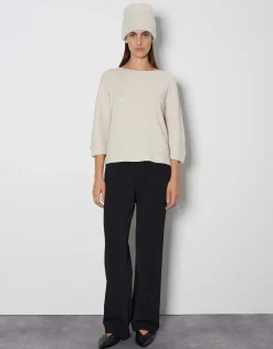 Damen OPUS Accessoires^Strickmütze Blinny Soft Beige Online Bestellen