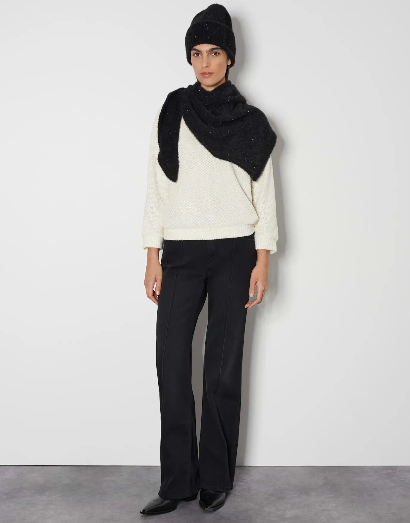 Damen OPUS Accessoires^Strickmütze Blinny Soft Schwarz Online Bestellen