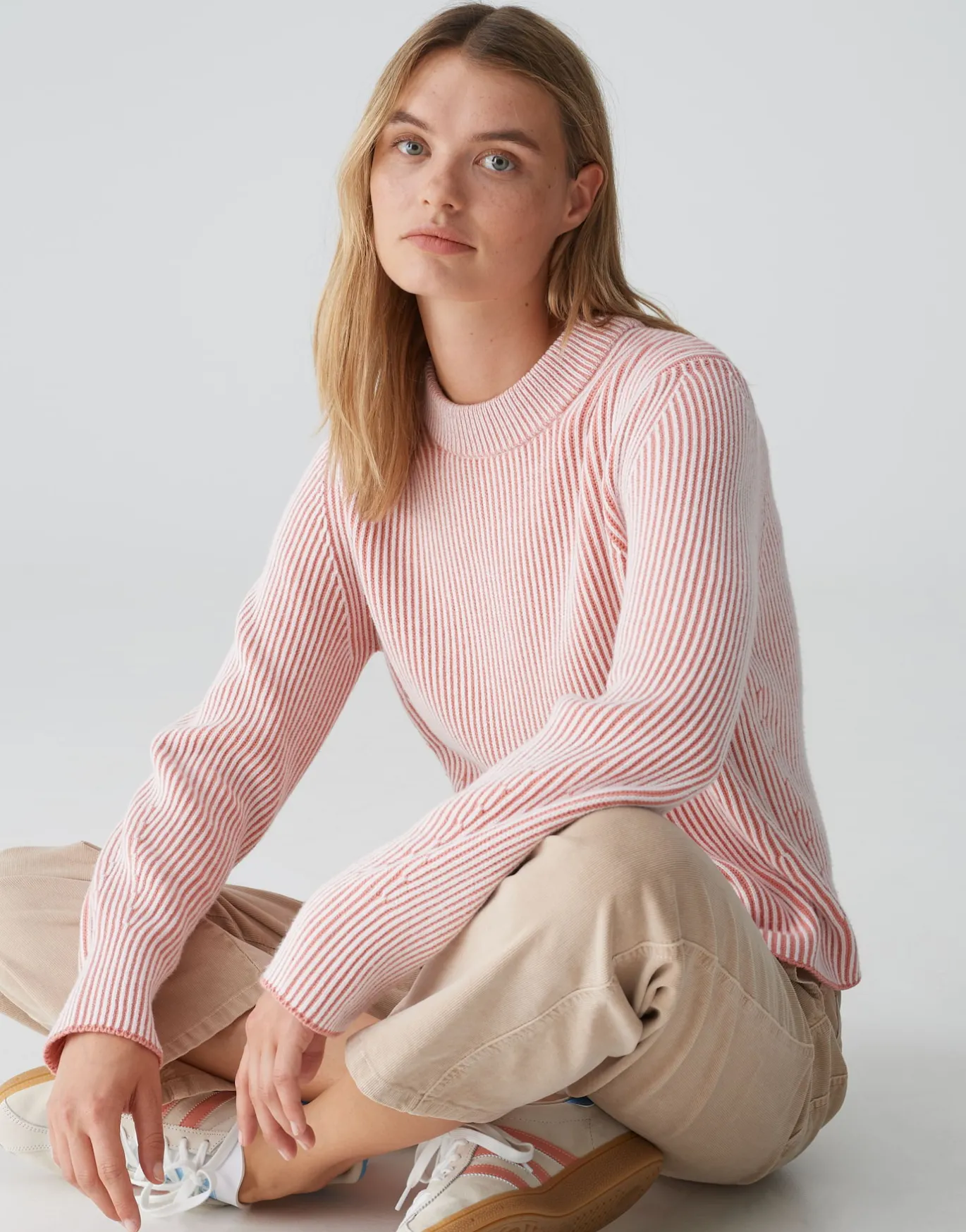 Damen OPUS Strick^Strickpullover Padollo Rosé Online Bestellen