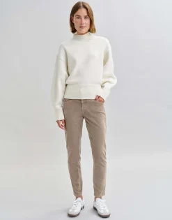 Damen OPUS Strick^Strickpullover Pandini Weiß Online Bestellen