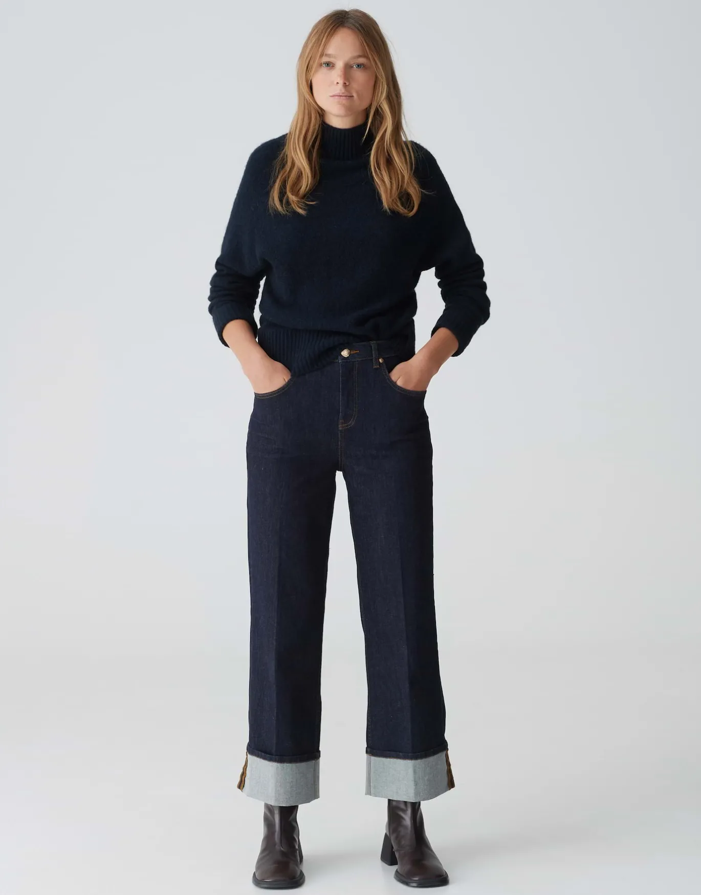 Damen OPUS Strick^Strickpullover Panwerp Blau Online Bestellen