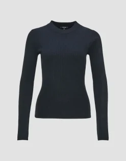 Damen OPUS Strick^Strickpullover Peffo Blau Online Bestellen