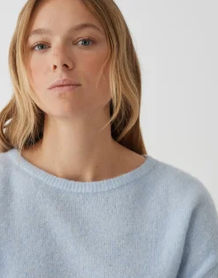 Damen OPUS Strick^Strickpullover Pemine Blau Online Bestellen