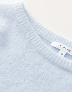 Damen OPUS Strick^Strickpullover Pemine Blau Online Bestellen