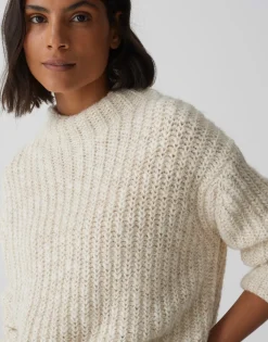 Damen OPUS Strick^Strickpullover Perke Beige Online Bestellen
