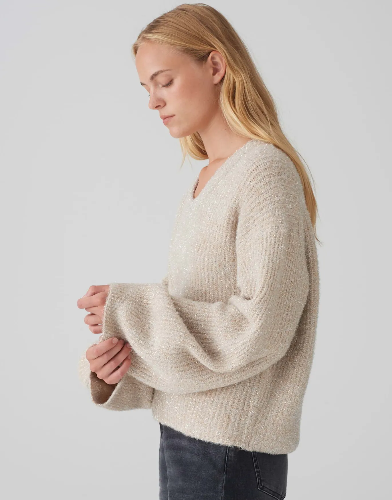 Damen OPUS Strick^Strickpullover Plimma Beige Online Bestellen