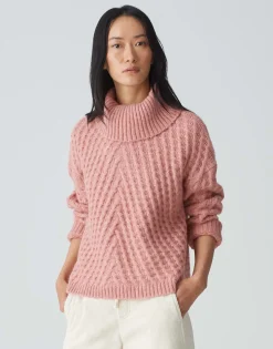Damen OPUS Strick^Strickpullover Plinea Rosé Online Bestellen