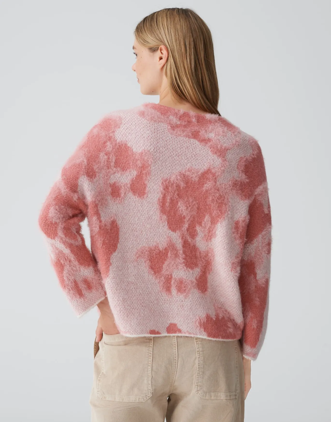 Damen OPUS Strick^Strickpullover Plumi Rosé Online Bestellen