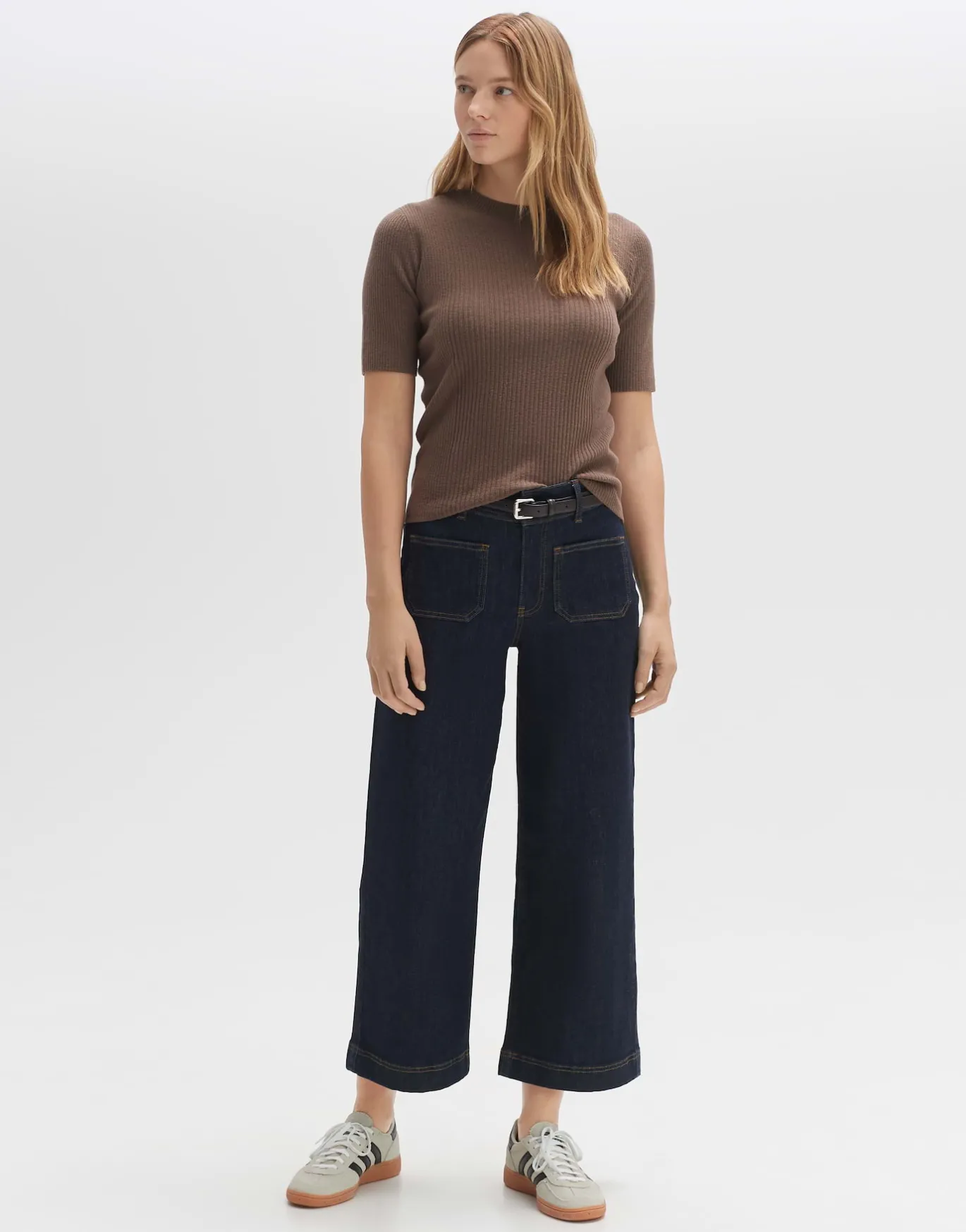 Damen OPUS Strick^Strickpullover Prika Braun Online Bestellen