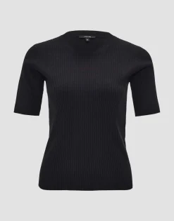 Damen OPUS Strick^Strickpullover Prika Schwarz Online Bestellen