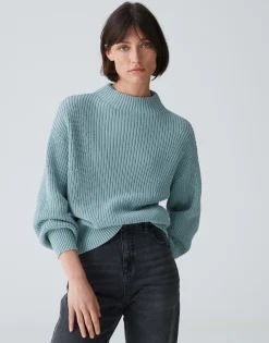 Damen OPUS Strick^Strickpullover Pufamo Blau Online Bestellen