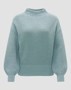 Damen OPUS Strick^Strickpullover Pufamo Blau Online Bestellen