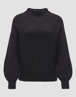 Damen OPUS Strick^Strickpullover Pufamo Schwarz Online Bestellen