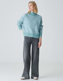 Damen OPUS Strick^Strickpullover Puklana Blau Online Bestellen