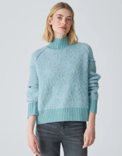 Damen OPUS Strick^Strickpullover Puklana Blau Online Bestellen